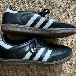 Womens adidas Samba Athletic Shoe - Core Black / Cloud White /